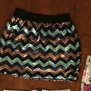 Sequin Skirt